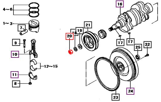 Mahindra Nut F230518000