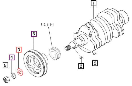 Mahindra Washer F2500-18000