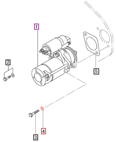 Mahindra Washer F2515-10000