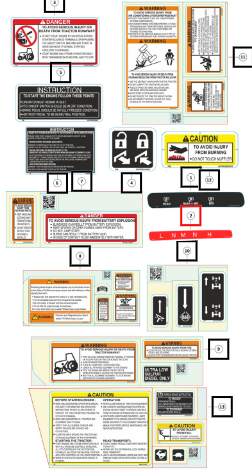 Mahindra Sticker Range Shift H07662054N01