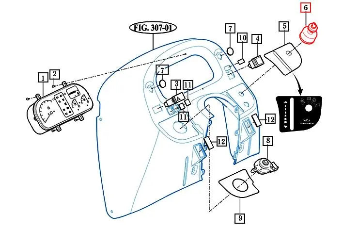 Ignition Switch 2555 Mahindra Direct Parts