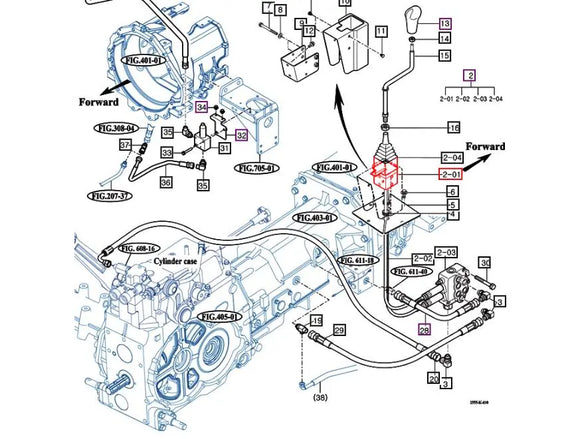 Joystick Body Assembly 2655 Mahindra Direct Parts