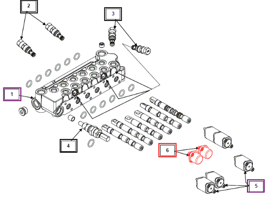 Mahindra Spool Kits KMW05806453