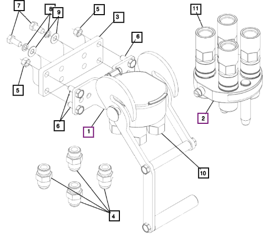Mahindra Multi Coupler KMW05806551