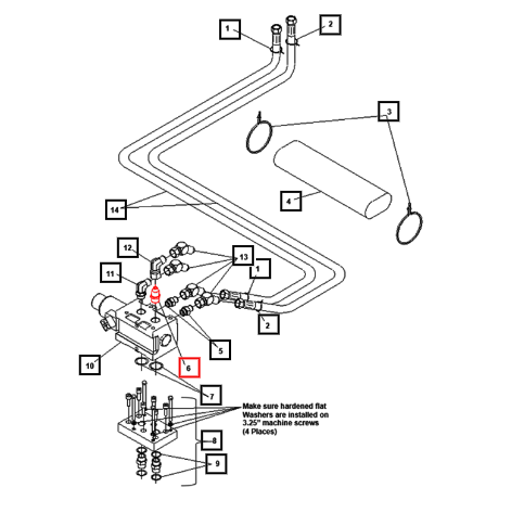 Mahindra Hydraulic Adapter ½” Bsppm X ¾” Jicm Str. Short KMW05863081