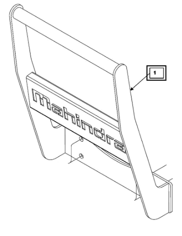 Mahindra Grill Guard KMW10083544