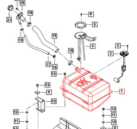 (Limited Availability) Mahindra Roxor Fuel Tank Assembly 1001AUA00200N Mahindra Direct Parts