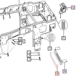(Limited Availability) Mahindra Tractor Foam Lower Sealing E007542754C1 Mahindra Direct Parts
