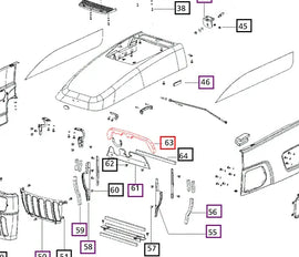 (Limited Availability) Mahindra Tractor Foam Radiator - Top Sealing 007535761D1 Mahindra Direct Parts