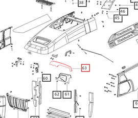 (Limited Availability) Mahindra Tractor Foam Radiator - Top Sealing E007540797D1 Mahindra Direct Parts