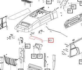 (Limited Availability) Mahindra Tractor Foam Radiator - Top Sealing E007540797D1 Mahindra Direct Parts