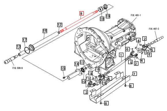 (Limited Availability) Mahindra Tractor Front Driveshaft 19022906000 Mahindra Direct Parts