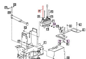 (Limited Availability) Mahindra Tractor Lever Ass Y L 8831253 Mahindra Direct Parts