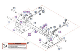 (Limited Availability) Mahindra Tractor Loader Skid Steer Tool Carrier Attachment MHAC09090800A Mahindra Direct Parts