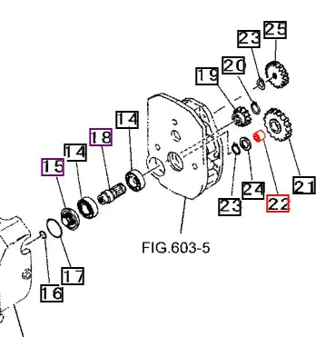 (Limited Availability) Mahindra Tractor PTO Bearing 07802202620 Mahindra Direct Parts