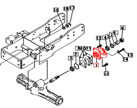 (Limited Availability) Mahindra Tractor Pinion Case 19642116AG0 Mahindra Direct Parts