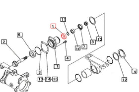 (Limited Availability) Mahindra Tractor Pinion Taper Bearing 32004 07700232004 Mahindra Direct Parts