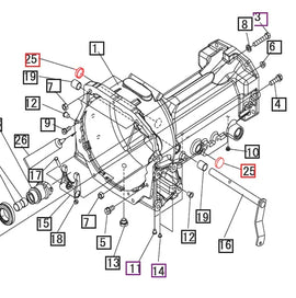 (Limited Availability) Mahindra Tractor Seal 08340032070 Mahindra Direct Parts