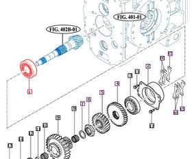 (Limited Availability) Mahindra Tractor Taper Roller Bearing V6321132311 Mahindra Direct Parts