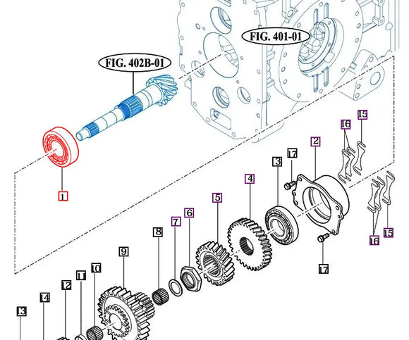 (Limited Availability) Mahindra Tractor Taper Roller Bearing V6321132311 Mahindra Direct Parts