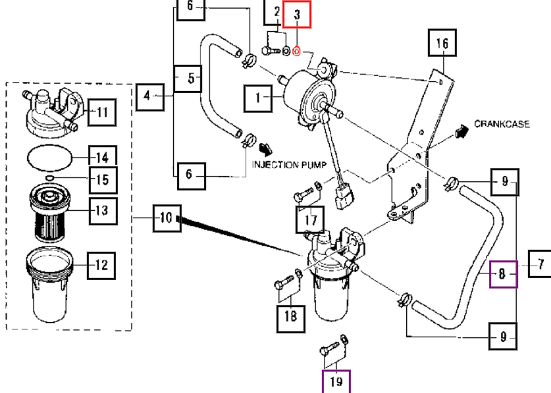 Mahindra Washer MD107589