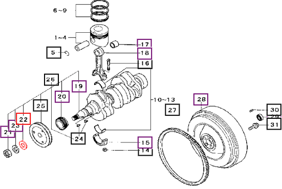 Mahindra Washer MF450011