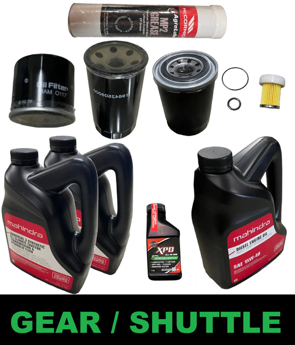 Mahindra 1626 Gear 50 Hour Filter Kit (With Fluids) Mahindra Direct Parts