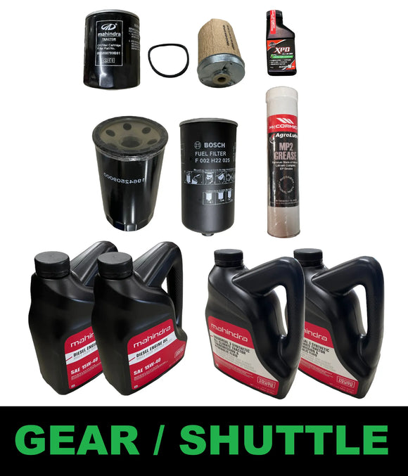 Mahindra 1640 Gear 50 Hour Filter Kit (With Fluids) Mahindra Direct Parts