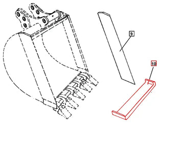 Mahindra 18'' Replacement Front Cutter Edge ATI85246 Mahindra Direct Parts