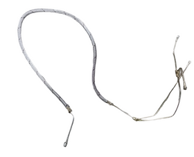 Mahindra 3 Point Rockershaft Flex Braided Lubrication Line / Hose E007208129B91 Mahindra