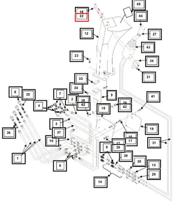 Mahindra 5/16''-18 X 3.5'' Hhcs KMW05452036 Mahindra Direct Parts
