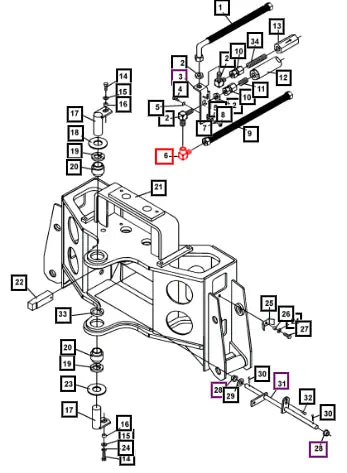 Mahindra 90Ø Elbow 8Fjx-8Mj ATI3149 Mahindra Direct Parts