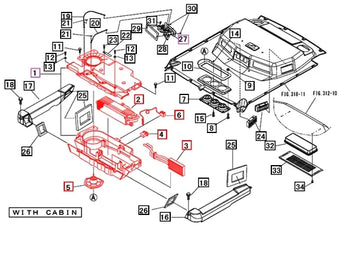 Mahindra A/C Unit 10446111000 Mahindra Direct Parts