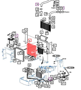 Mahindra AC Air Conditioning Condenser 18508303701 Mahindra
