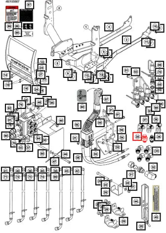 Mahindra Adapter Sds 3 4Xg1 2F 5053198ALO Mahindra Direct Parts