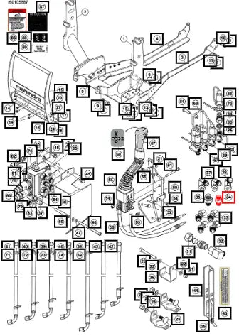 Mahindra Adapter Sds 3 4Xg3 8F 5053197ALO Mahindra Direct Parts