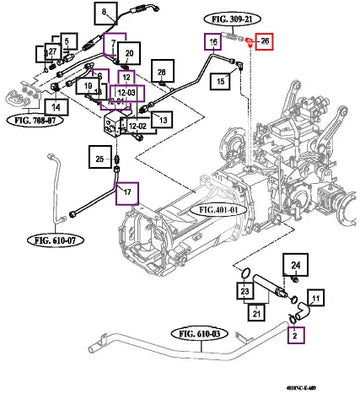 Mahindra Adapter, High-Pressure 14944050100 Mahindra Direct Parts