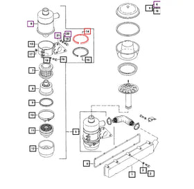 Mahindra Air Filter Beading 005554584R1 Mahindra Direct Parts