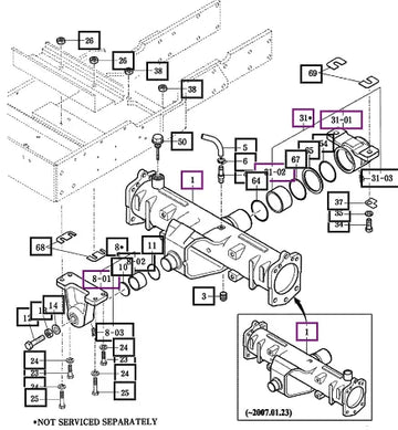 Mahindra Axle Assy , Fr 14524002000GB Mahindra Direct Parts