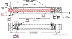 Mahindra Backhoe Cylinder Rod AME903550