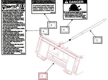 Mahindra Bale Spear Frame KMW13052039 Mahindra Direct Parts