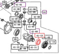 Mahindra Ball Bearing V6001106212 Mahindra Direct Parts