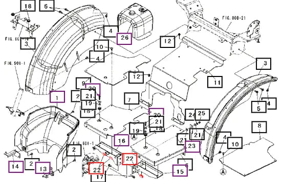 Mahindra Band, Rubber 10253429000 Mahindra Direct Parts
