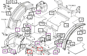 Mahindra Band, Rubber 10253429000 Mahindra Direct Parts