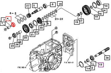 Mahindra Bearing 07500063045 Mahindra Direct Parts