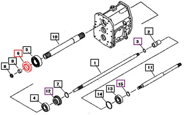 Mahindra Bearing 07520662060 Mahindra Direct Parts
