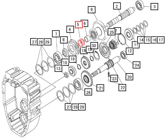 Mahindra Bearing 07802303720 Mahindra Direct Parts