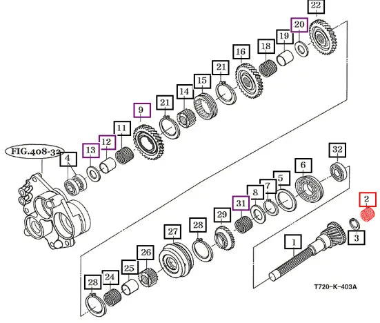 Mahindra Bearing Needle Cage V6544253525 Mahindra Direct Parts