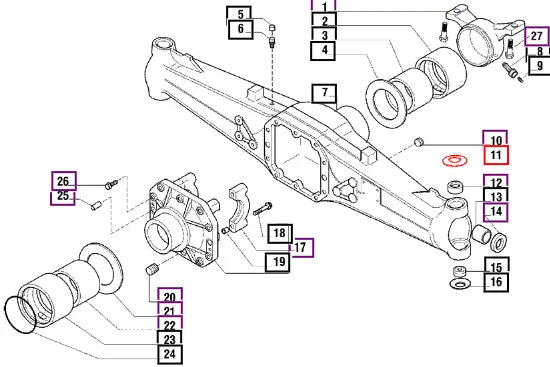 Mahindra Belleville Washer 006500340C1 Mahindra Direct Parts