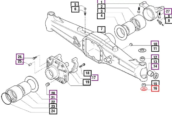 Mahindra Belleville Washer 006500348C1 Mahindra Direct Parts